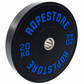 Kit Anilhas Olímpicas Bumper Preta 100 kg