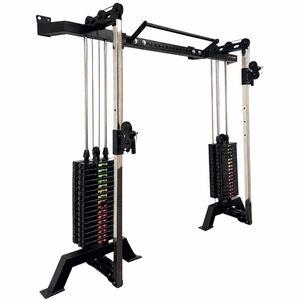 Crossover de Parede com Carga Regulável 50kg Profissional Musculação