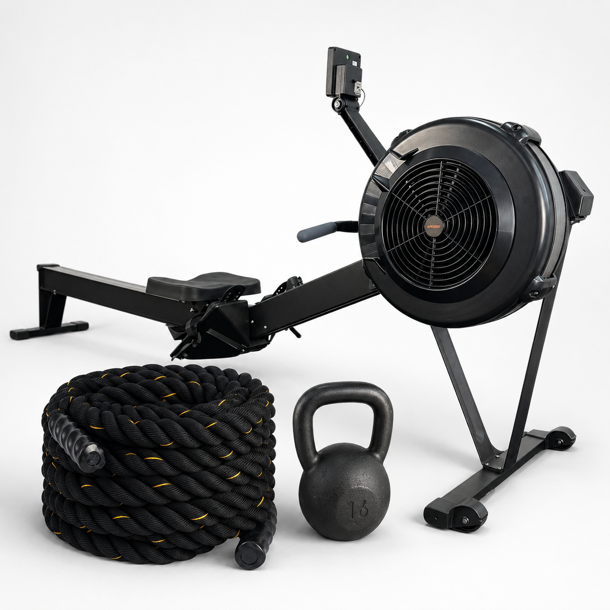 Kit HyTraining  - Remo, Corda Pro 15m, Kettlebell 16Kg