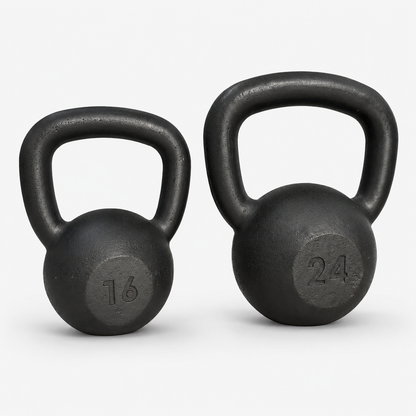Kit HyTraining  - Kettlebell 16Kg, 24Kg