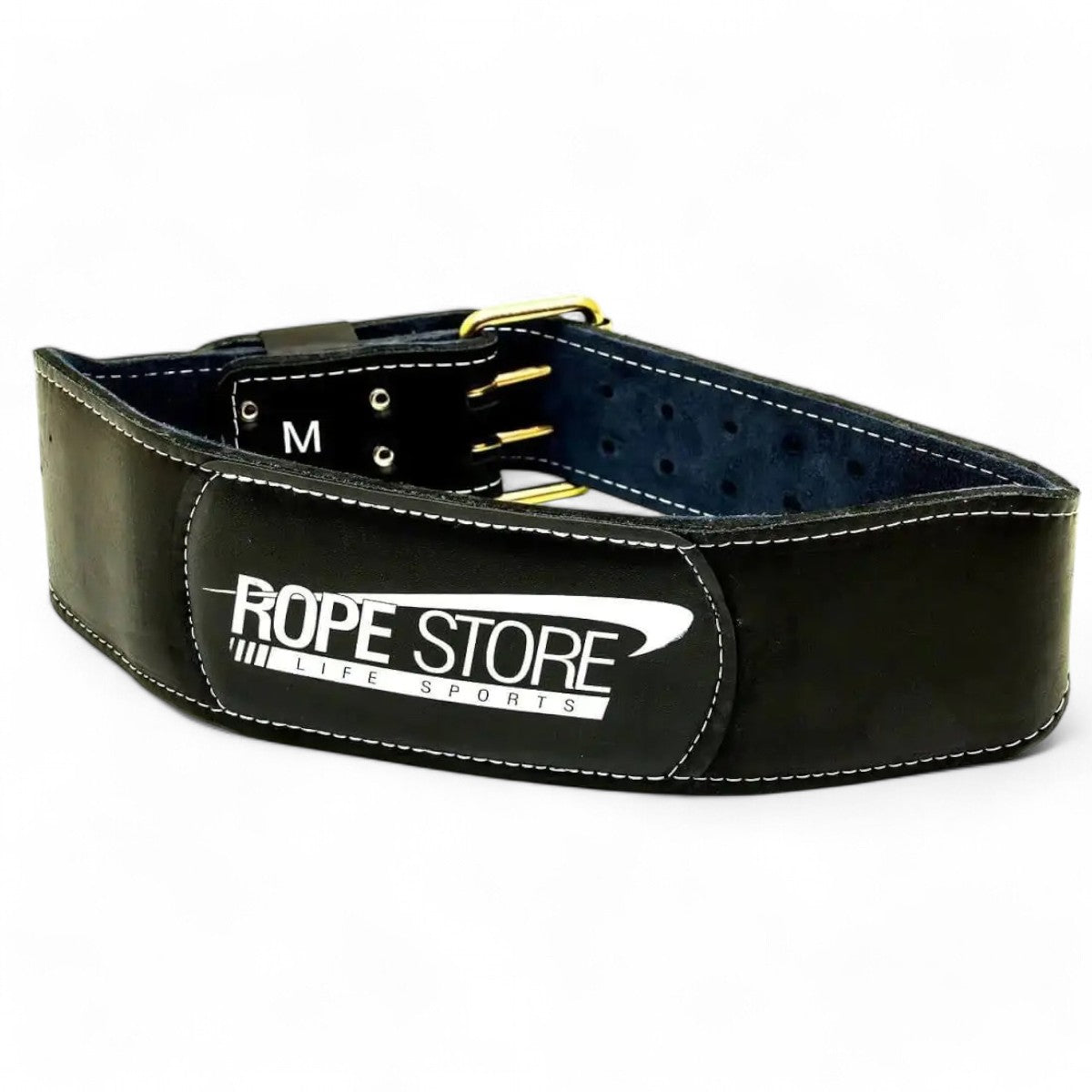 Cinturão de Agachamento Musculação Em Couro Tamanho G - Rope Store #