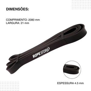 Kit Super Bands - 3 unidades - Tensão Extra Leve, Leve e Médio - Rope Store #
