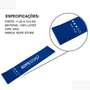 Mini Band Forte Azul - Rope Store #