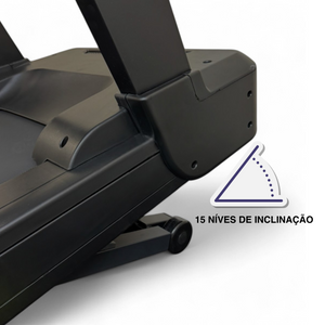 Esteira Elétrica Profissional Arzur Fitness - Rope Store #