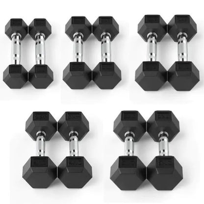 Kit Halteres Sextavados 1 a 5kg Par - Rope Store #