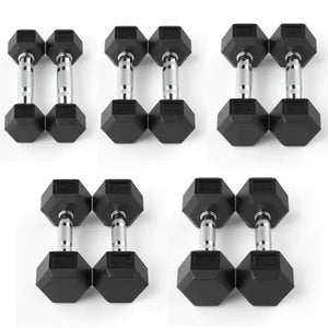 Kit Halteres Sextavados 6 a 10kg Par - Rope Store #