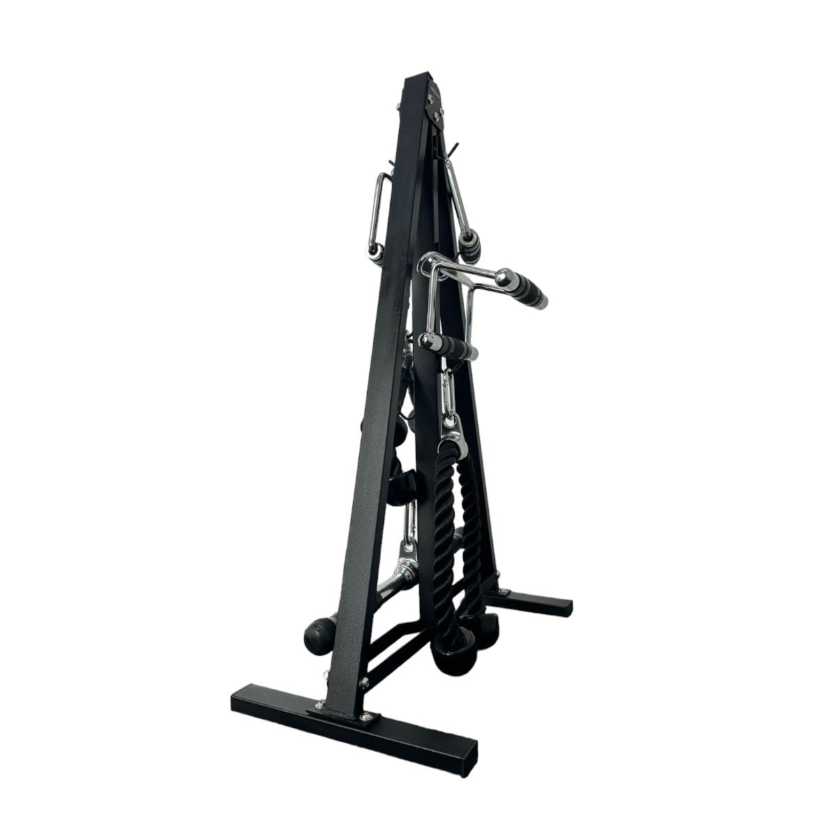 Kit Puxador Crossover Musculação Academia 7 Peças + Suporte - Rope Store #