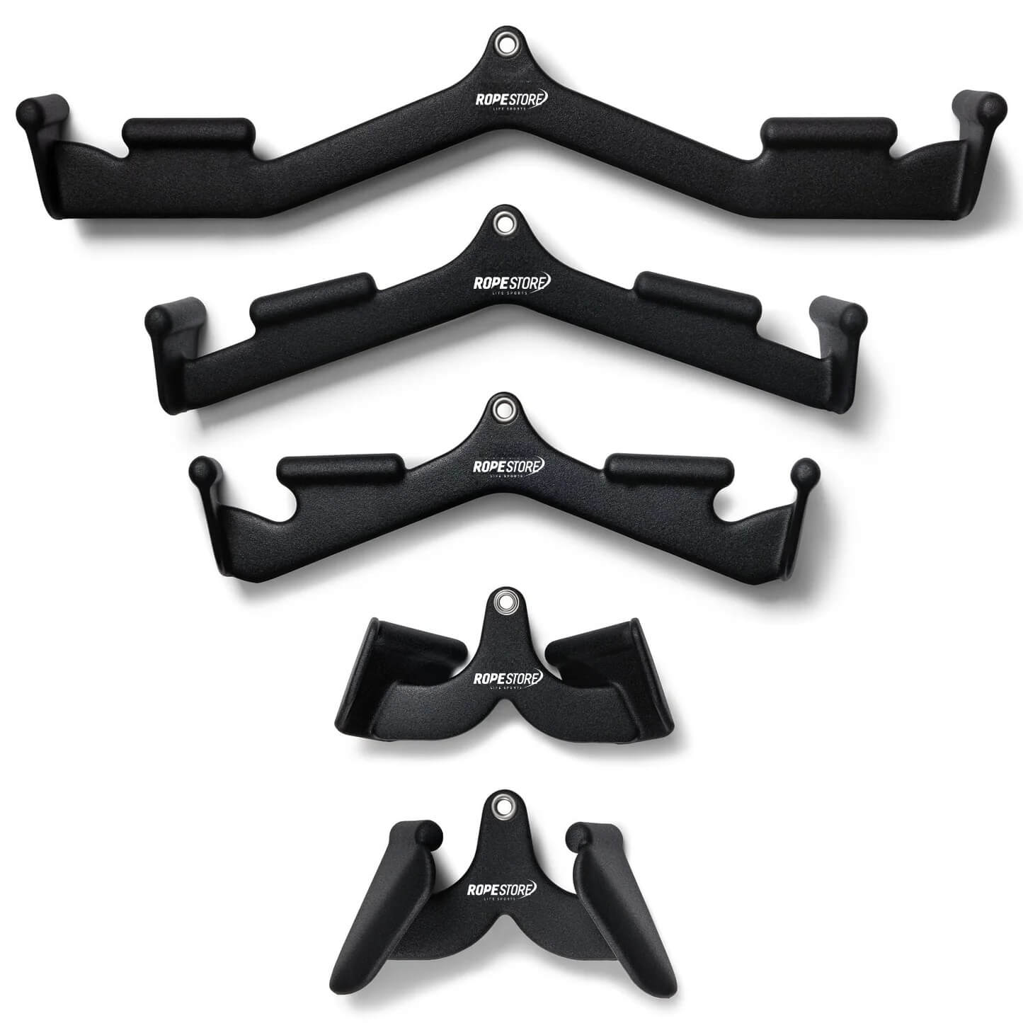Kit Puxadores Anatômico Revestido Multipegadas - Rope Store #