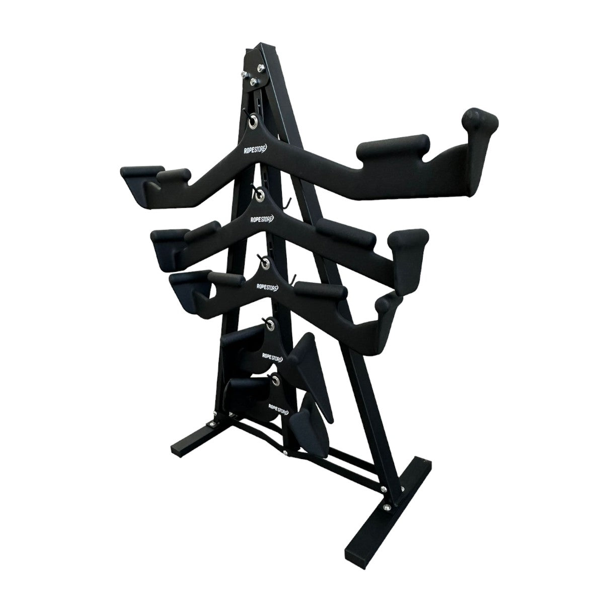 Kit Puxadores Anatômicos Multipegadas + Suporte De Chão - Rope Store #