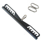 Kit Puxadores Anatômicos Reguláveis 8 Peças Preto + Suporte de Chão - Rope Store #