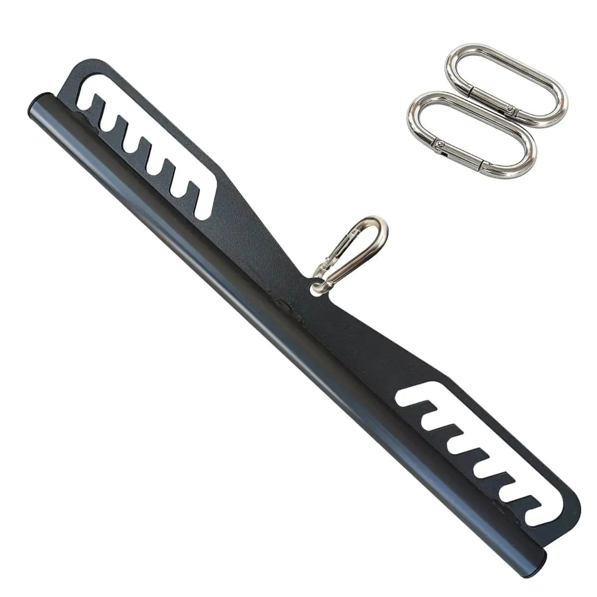 Kit Puxadores Anatômicos Reguláveis 8 Peças Preto + Suporte de Chão - Rope Store #