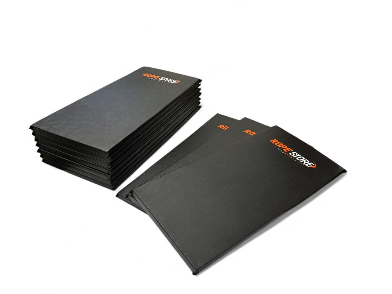 Kit com 10 Colchonetes 90 x 50 x 3 cm D60 Napa Preto - Rope Store #