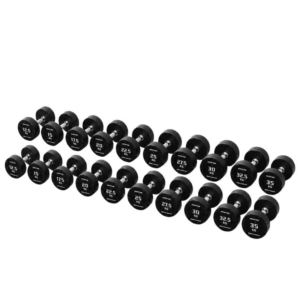 Kit Halter Dumbbell Rubber ProLine 12,5 a 35kg