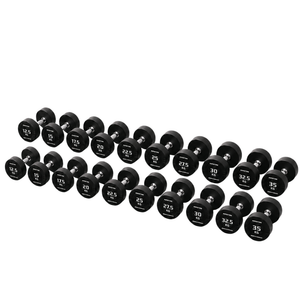 Kit Halter Dumbbell Rubber ProLine 12,5 a 35kg
