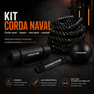 Kit Condicionamento Físico Home Gym 4 Itens