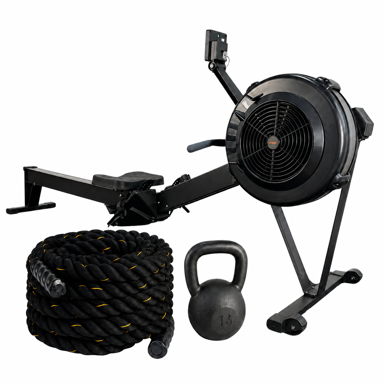 Kit HyTraining  - Remo, Corda Pro 15m, Kettlebell 16Kg