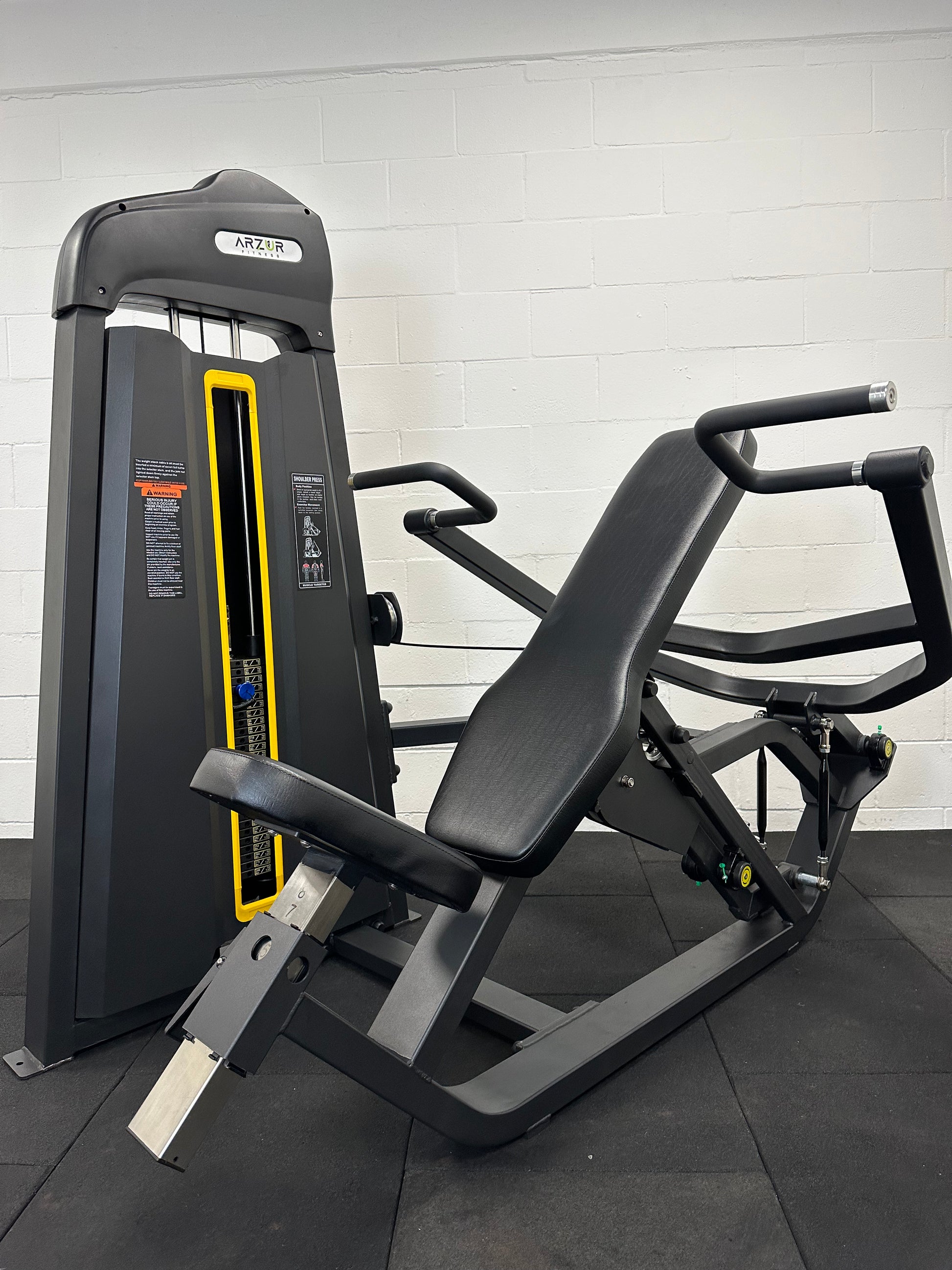 Máquina Desenvolvimento Ombro 130 kg Linha Hard - Rope Store #