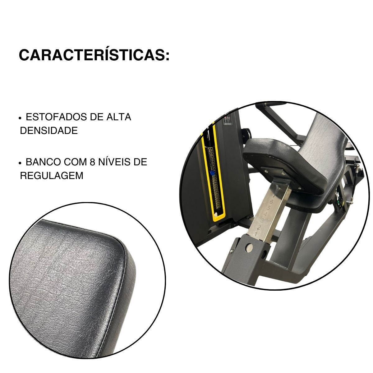 Máquina Desenvolvimento Ombro 130 kg Linha Hard - Rope Store #