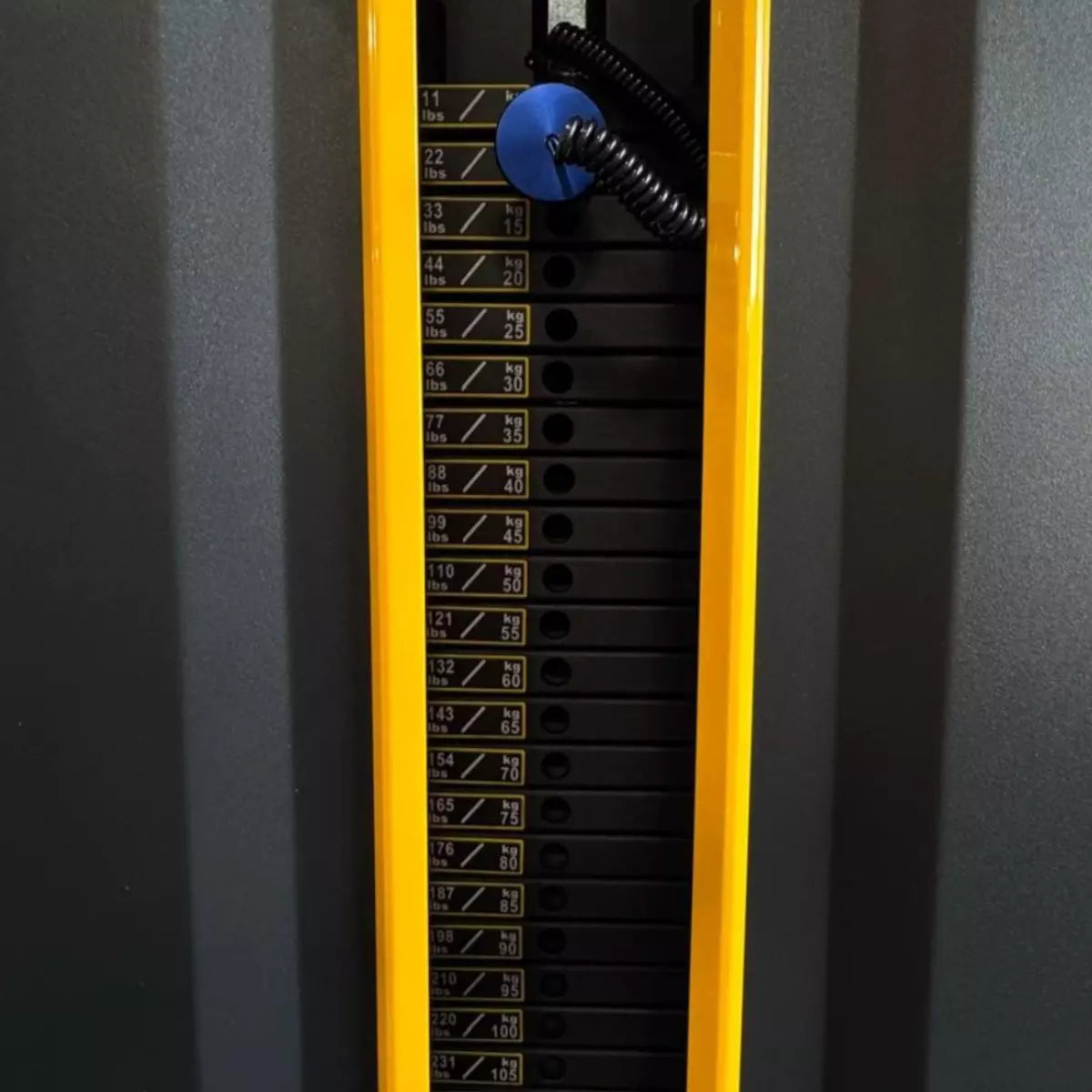 Máquina Vertical Row Remada Carga 130 kg Linha Hard - Rope Store #