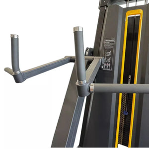Máquina Vertical Row Remada Carga 130 kg Linha Hard - Rope Store #