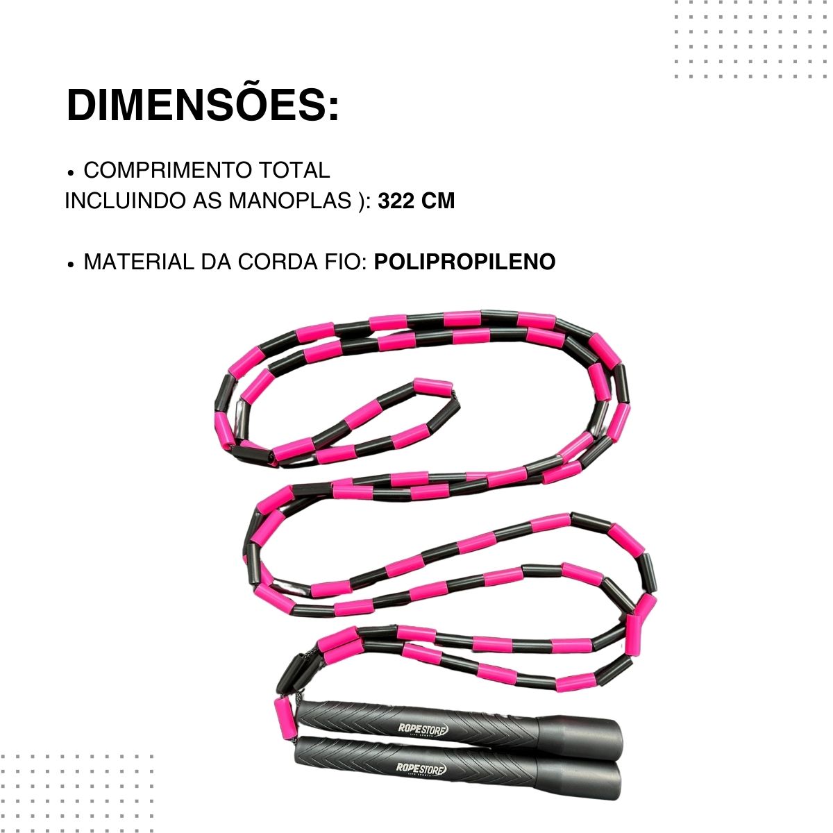 Pula Corda Segmentada Crossover - Rope Store #