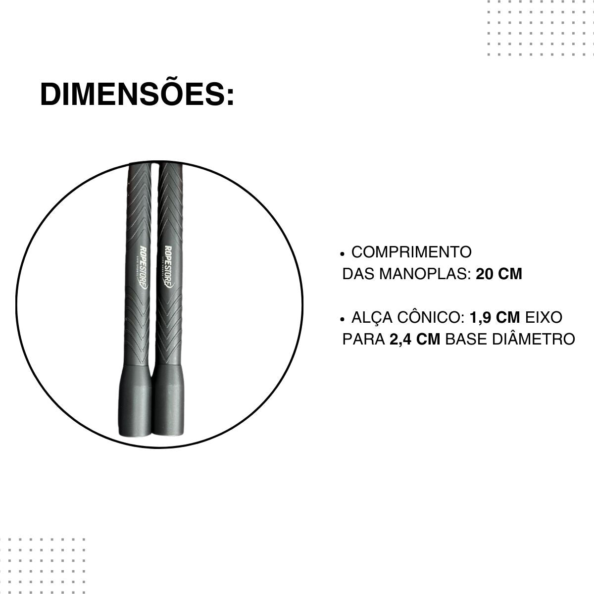 Pula Corda Segmentada Crossover - Rope Store #