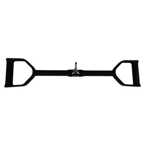 Puxador Remada Aberta 65 cm Revestido Maciço com Giro