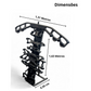 KIT DE 8 PUXADORES ULTRA ANATÔMICOS + SUPORTE
