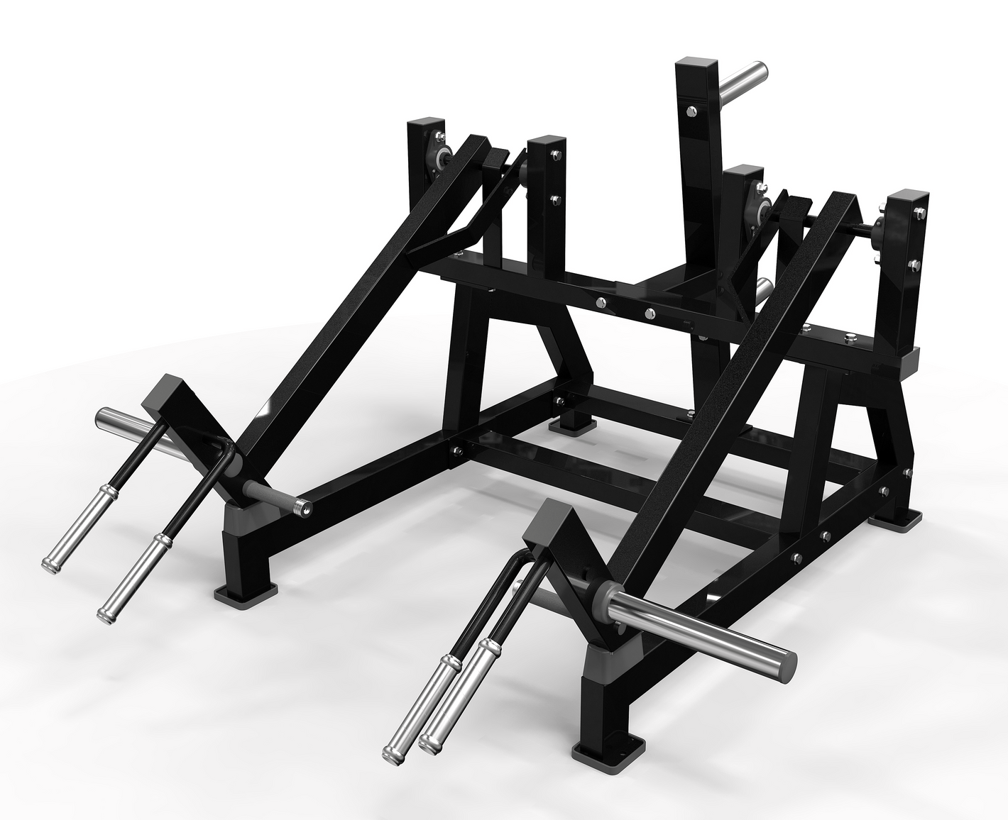 Agachamento Avanço Articulado Squat High Pull Linha Strength
