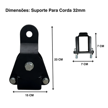 Suporte Para Corda Escalada Sisal