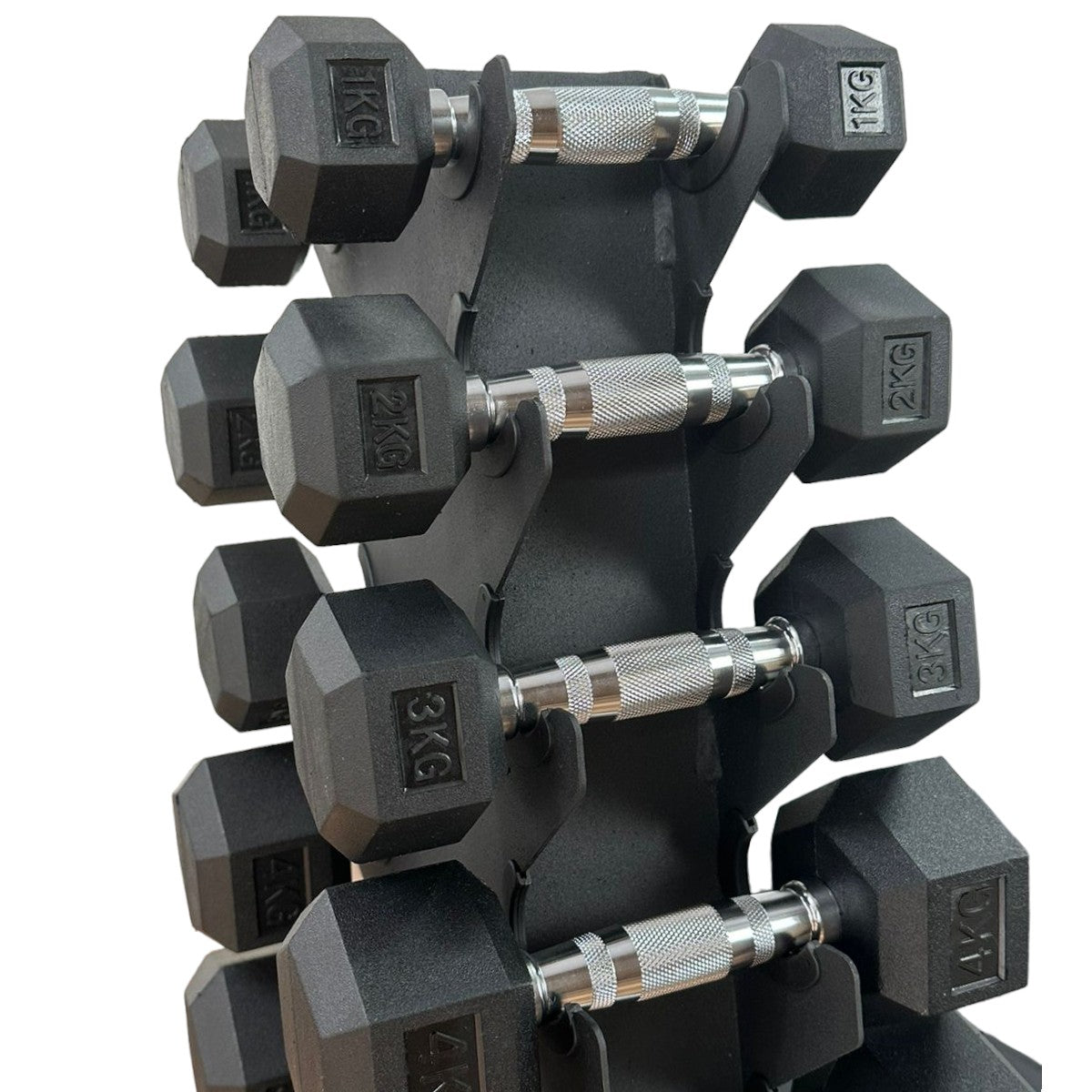 Suporte para Halteres Expositor Torre 10 Pares RS10 - Rope Store #