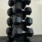 Suporte para Halteres Expositor Torre 6 Pares Acima de 10Kg - Rope Store #