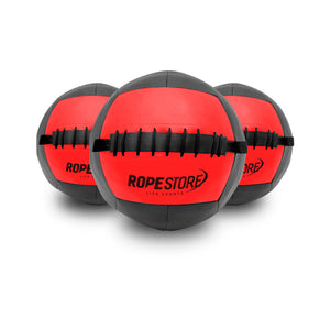 Wall Ball Preto x Vermelho - Escolha o Peso