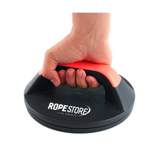Apoio para Flexão de Braço Giratório Preto - Rope Store #