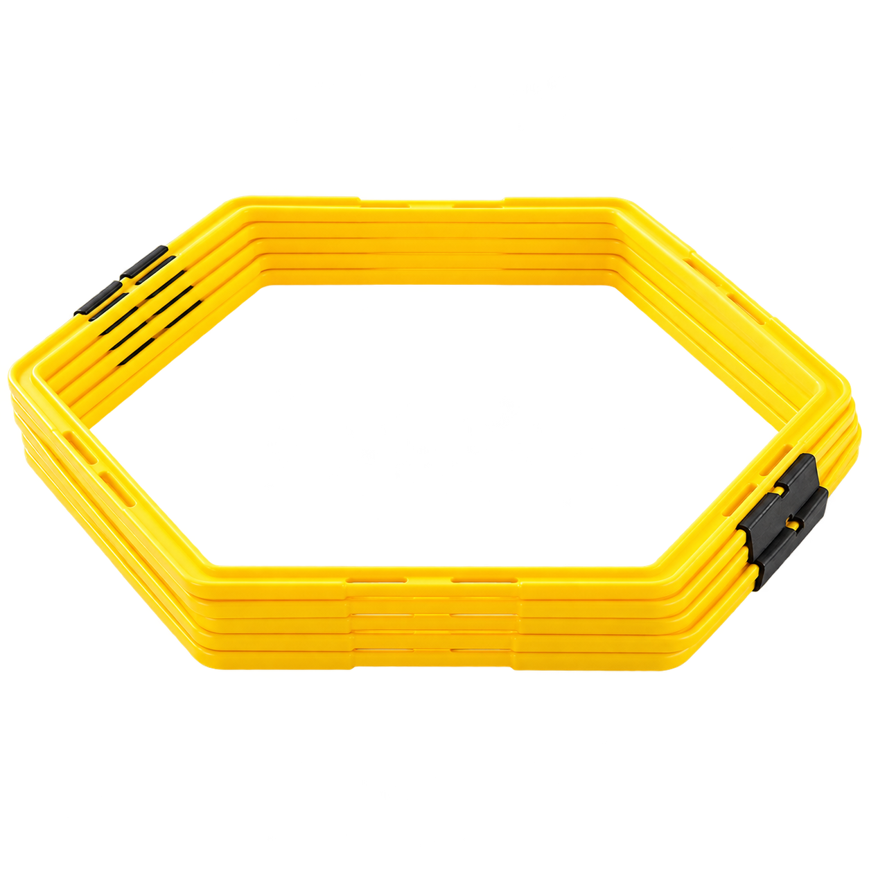 Argola Grade Hexagonal de Agilidade 6 Unidades Amarela