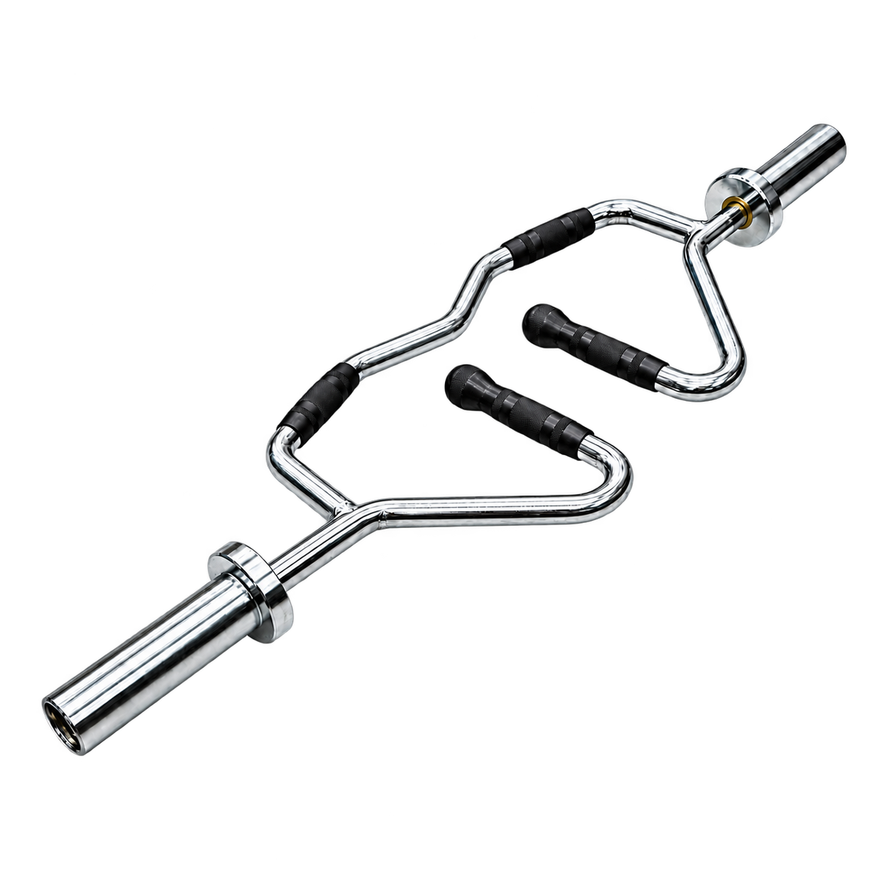 Barra Multipegada Olímpica Cromada com Pegada Neutra Rope Store