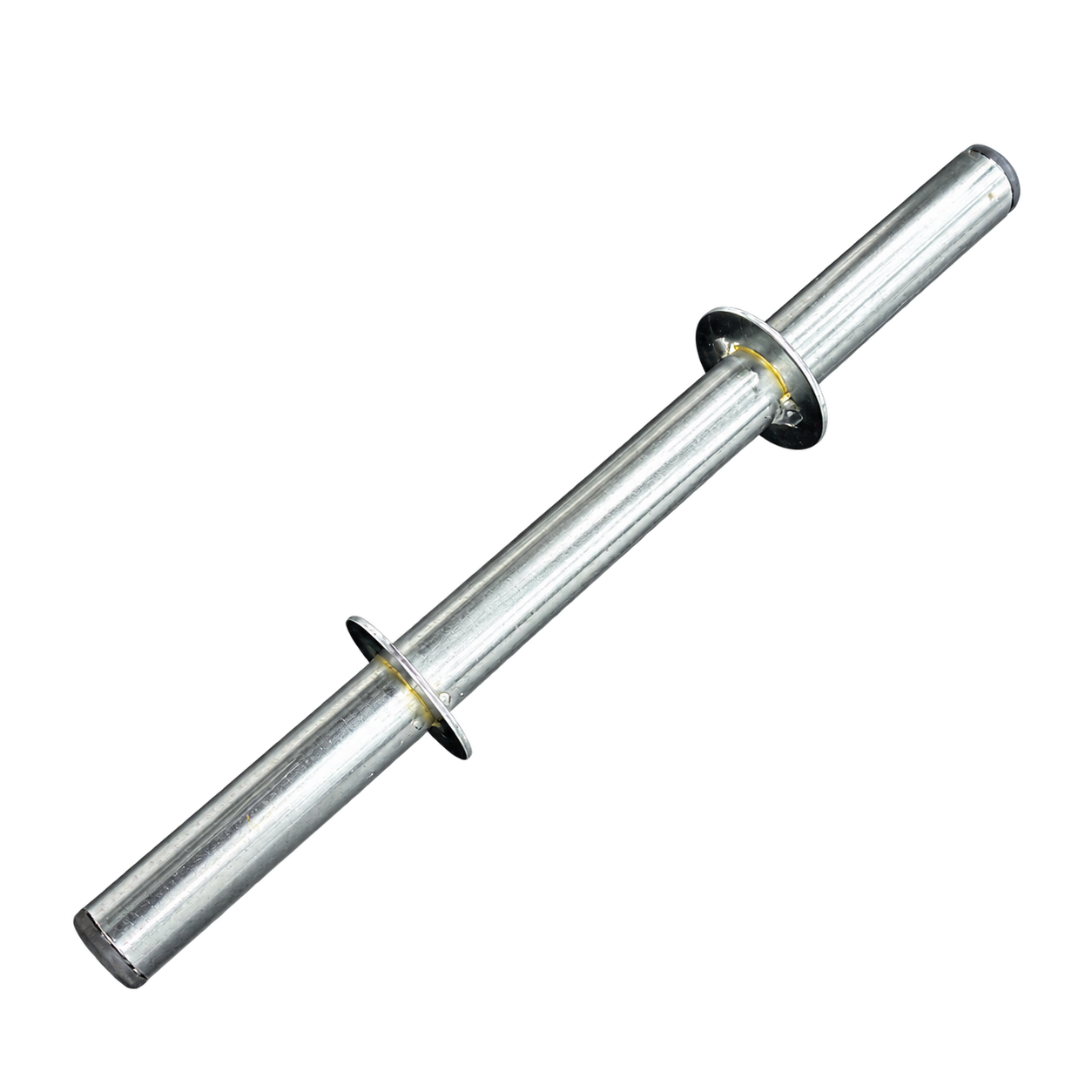 Barra Oca 40cm Zincada Com Presilhas
