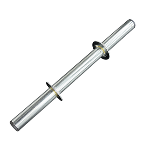 Barra Oca 40cm Zincada Com Presilhas