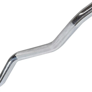 Barra W Olímpica Rolamentada para Musculação 1,20 M Cromada - Rope Store #