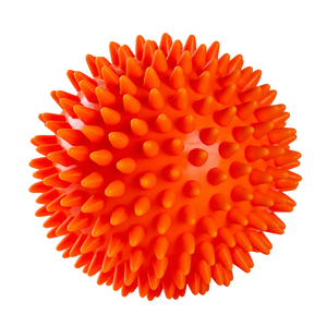 Bola de Massagem Cravos Texturizada 9,0cm Laranja