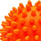 Bola de Massagem Cravos Texturizada 9,0cm Laranja