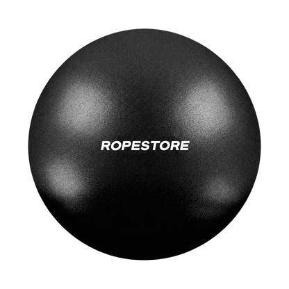 Bola de Pilates Overball 25cm Inflável Preta – Exercícios, Yoga, Fisioterapia e Treino Funcional | Rope Store