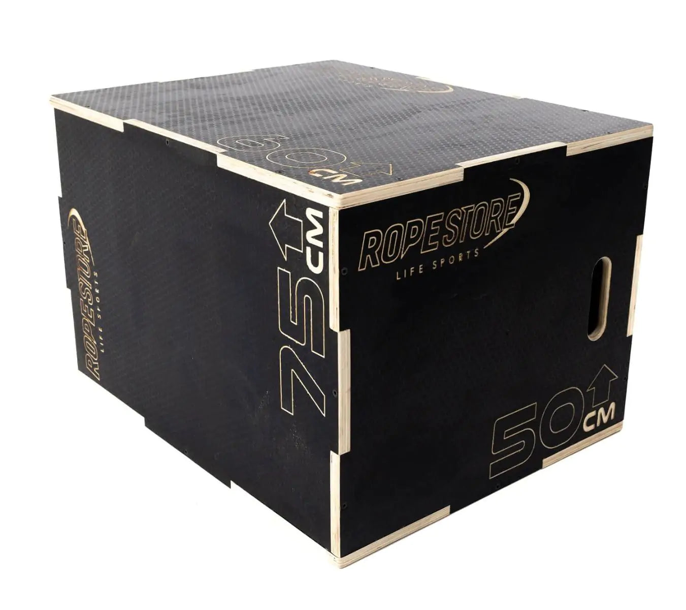 Caixa de Saltos Plyo Box Madeira Naval 50 x 60 x 75 cm Desmontada Com Caixa de Saltos Plyo Box Madeira Naval 50 x 60 x 75 cm Desmontada Com