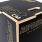Caixa de Saltos Plyo Box Madeira Naval 50 x 60 x 75 cm Desmontada Com Logo Antiderrapante