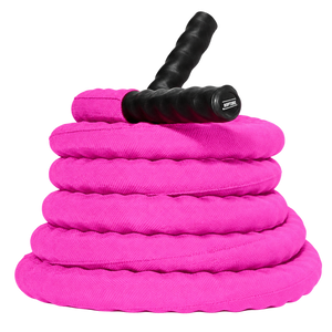 Corda Naval 40 mm Revestida Rosa Rope Training