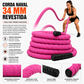 Corda Naval 34 mm Revestida Rosa Rope Training