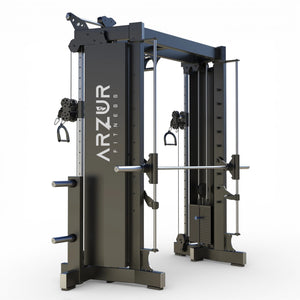 Crossover Com Smith Profissional Musculação E6250 Linha Predator