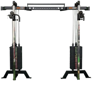 Crossover de Parede com Carga Regulável 50kg Profissional Musculação
