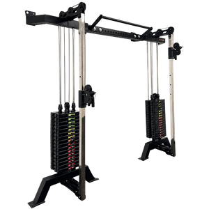 Crossover de Parede com Carga Regulável 50kg Profissional Musculação