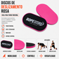 Discos De Deslizamento Rosa